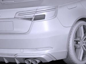 Audi S3 2017 5-door 3Dモデル