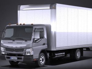 Mitsubishi Fuso Box 2016 3D Model