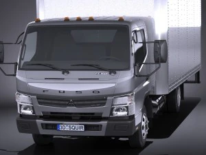 Mitsubishi Fuso Box 2016 3D Model