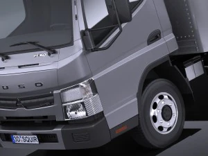 Mitsubishi Fuso Box 2016 3D Model