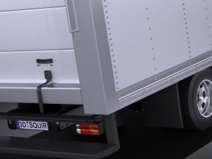 Mitsubishi Fuso Box 2016 Model 3D