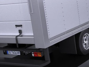 Mitsubishi Fuso Box 2016 3D Model