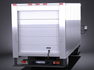 Mitsubishi Fuso Box 2016 Model 3D