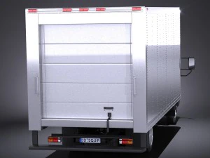 Mitsubishi Fuso Box 2016 3D Model