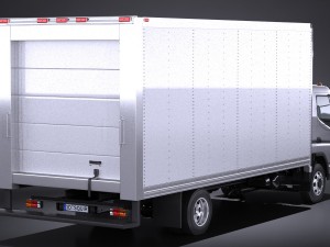 Mitsubishi Fuso Box 2016 Model 3D