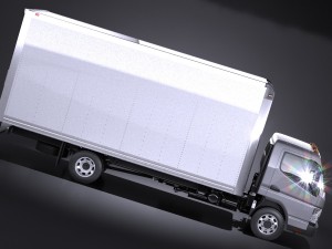 Mitsubishi Fuso Box 2016 Model 3D
