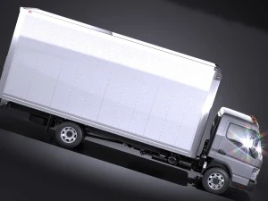 Mitsubishi Fuso Box 2016 3D Model