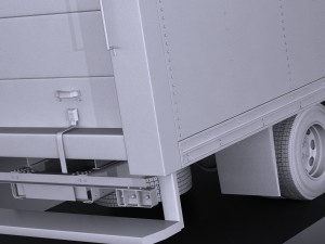 Mitsubishi Fuso Box 2016 Model 3D