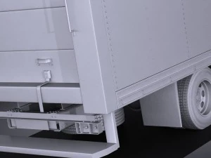 Mitsubishi Fuso Box 2016 3D Model