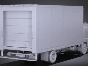 Mitsubishi Fuso Box 2016 3D Model