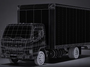Mitsubishi Fuso Box 2016 3D Model