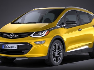 Opel Ampera-E 2017 3Dモデル