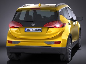 Opel Ampera-E 2017 3D Model