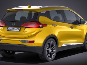 Opel Ampera-E 2017 3D Model