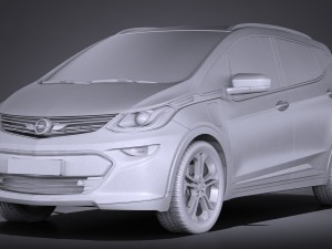 Opel Ampera-E 2017 3D Model