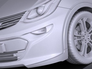Opel Ampera-E 2017 3D Model