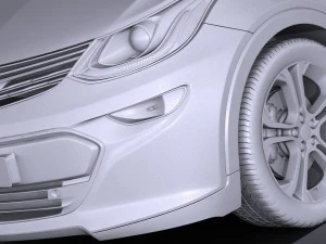 Opel Ampera-E 2017 3D Model