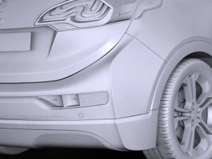 Opel Ampera-E 2017 3D Model
