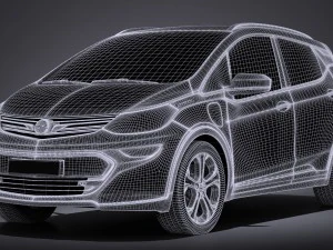 Opel Ampera-E 2017 3D Model