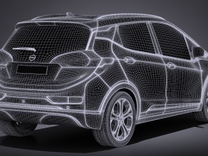 Opel Ampera-E 2017 3D Model