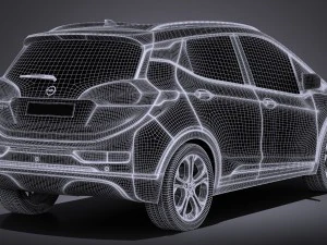 Opel Ampera-E 2017 3D Model