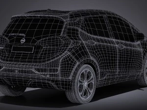Opel Ampera-E 2017 3D Model