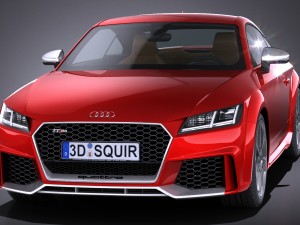 Audi TT RS 2017 Modelo 3D