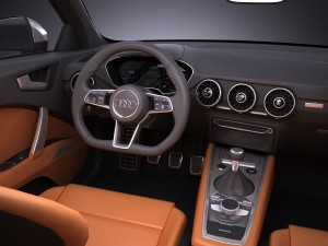 Audi TT RS 2017 Modelo 3D