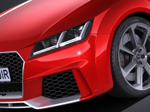Audi TT RS 2017 Modelo 3D