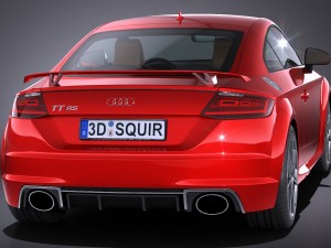 Audi TT RS 2017 Modelo 3D