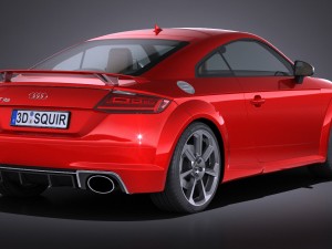 Audi TT RS 2017 Modelo 3D