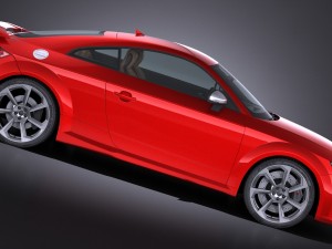 Audi TT RS 2017 Modelo 3D