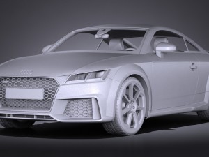 Audi TT RS 2017 Modelo 3D