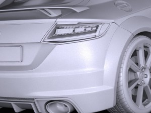 Audi TT RS 2017 Modelo 3D