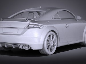 Audi TT RS 2017 Modelo 3D