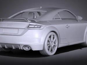 ऑडी टीटी आरएस 2017 3D मॉडल