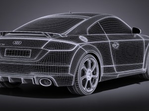 Audi TT RS 2017 Modelo 3D