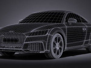 Audi TT RS 2017 Modelo 3D