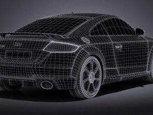 Audi TT RS 2017 Modelo 3D