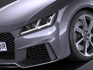 Audi TT RS Roadster 2017 3D मॉडल