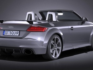 Audi TT RS Roadster 2017 3D मॉडल