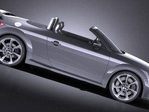 Audi TT RS Roadster 2017 3D मॉडल