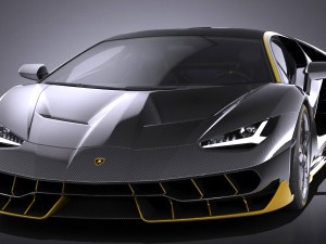 Centenario LP 770-4 2017 3D Model