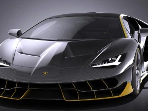 Centenario LP 770-4 2017 3D Model