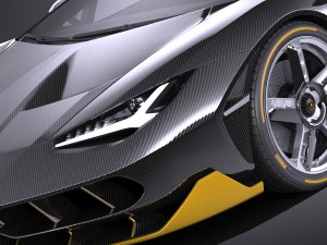 Centenario LP 770-4 2017 3D Model
