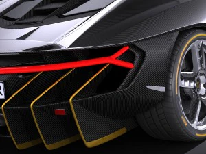 Centenario LP 770-4 2017 3D Model
