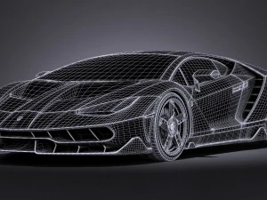 Centenario LP 770-4 2017 3D Model