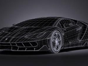 Centenario LP 770-4 2017 3D Model