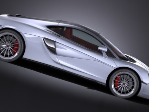 Mclaren 570 GT 2017 Modelo 3D