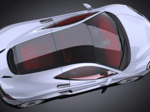 Mclaren 570 GT 2017 3D Model